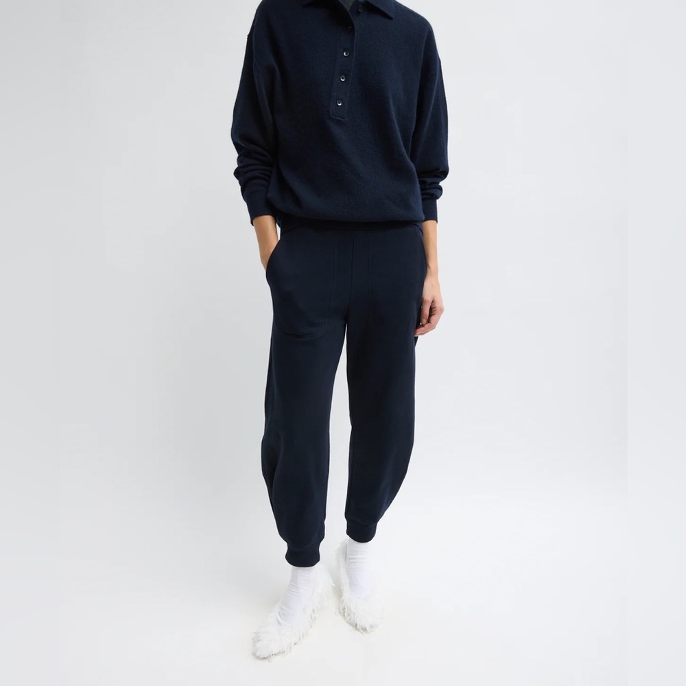 Tibi Navy Calder sweatpants. Size M.